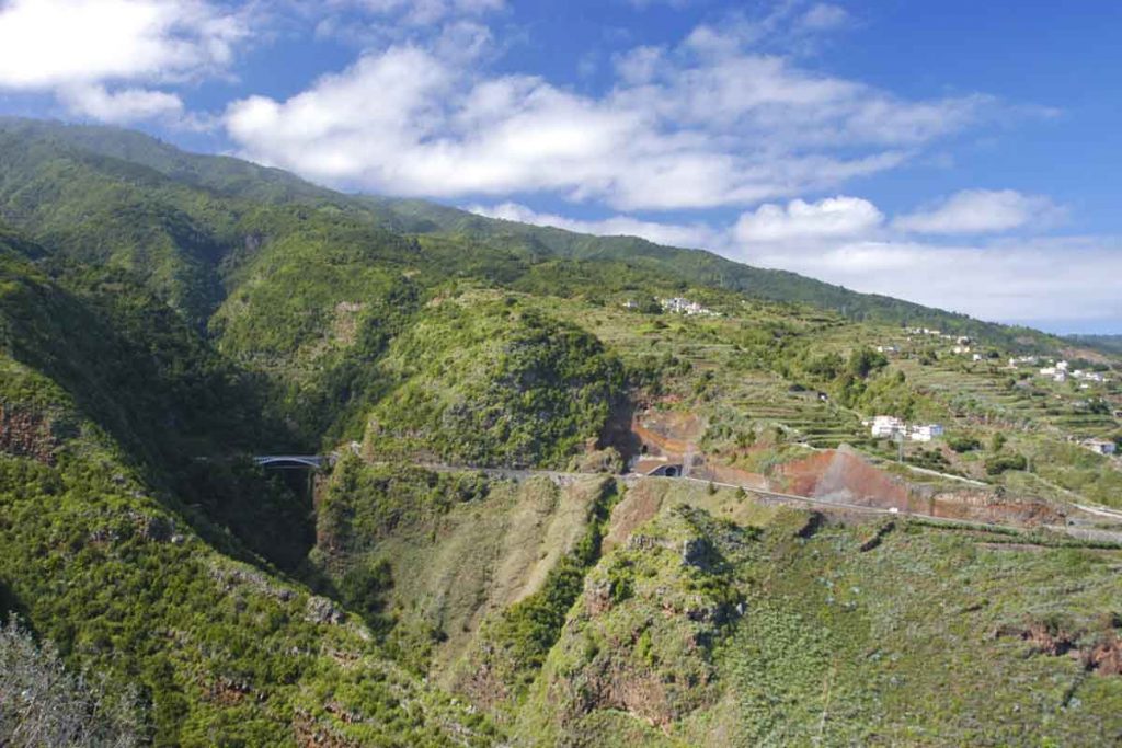 Barranco de La Galga en La Palma