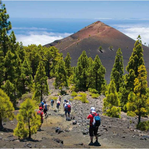 Senderismo la Palma ruta de los Volcanes