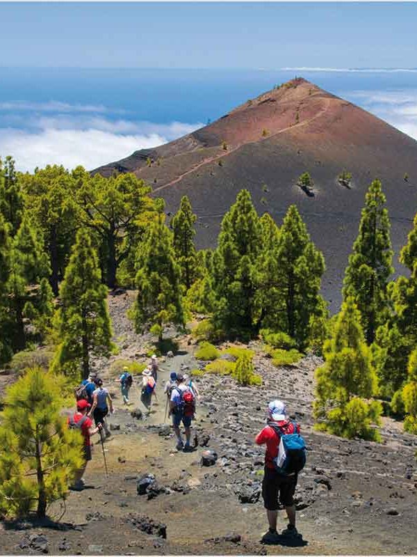 Senderismo por la ruta de los Volcanes en La Palma