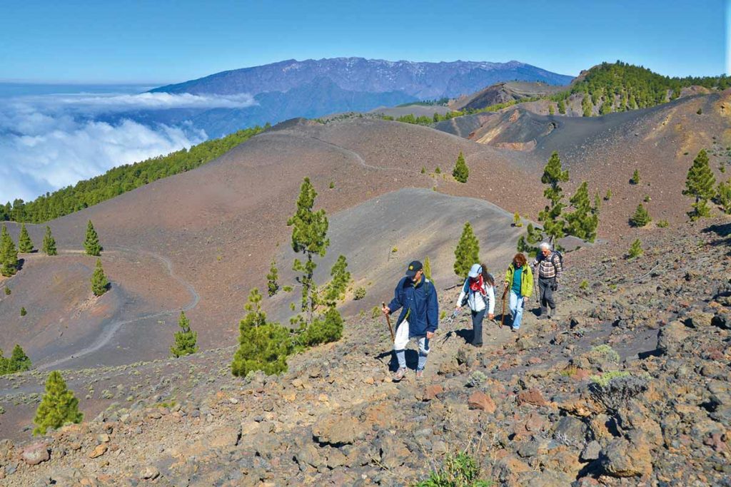 Vulkanroute und die Caldera de Taburiente in La Palma