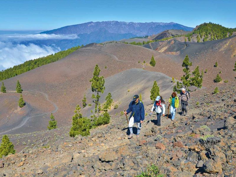 Ruta de los Volcanes con la Caldera de Taburiente en La Palma