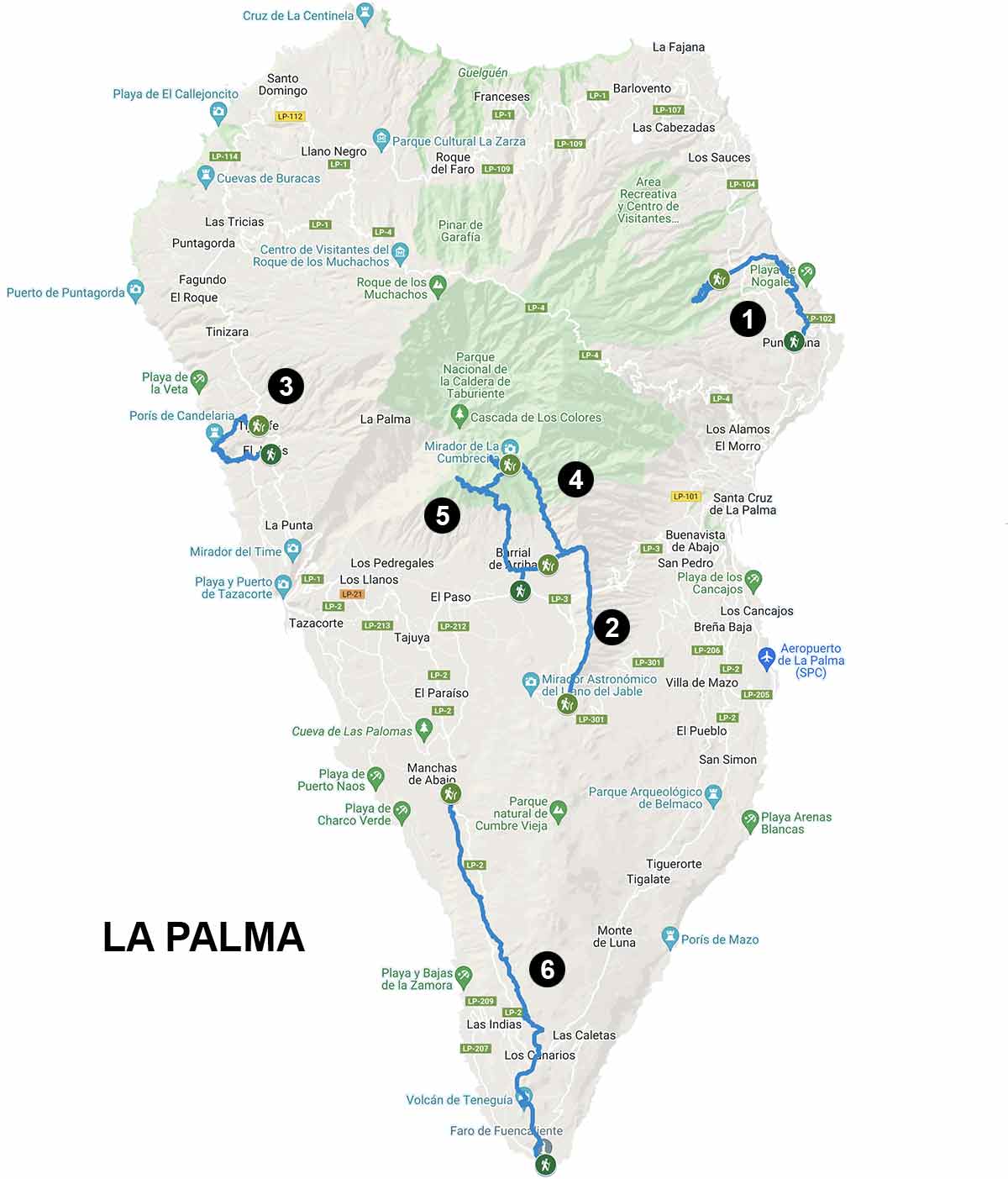 individuelle Wanderwoche auf La Palma