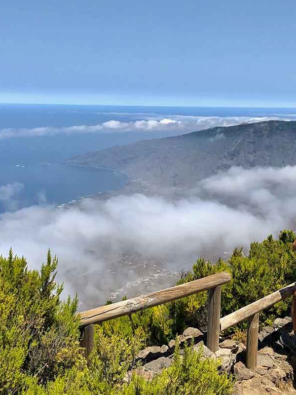 Vista hasta La Palma desde El HIerro