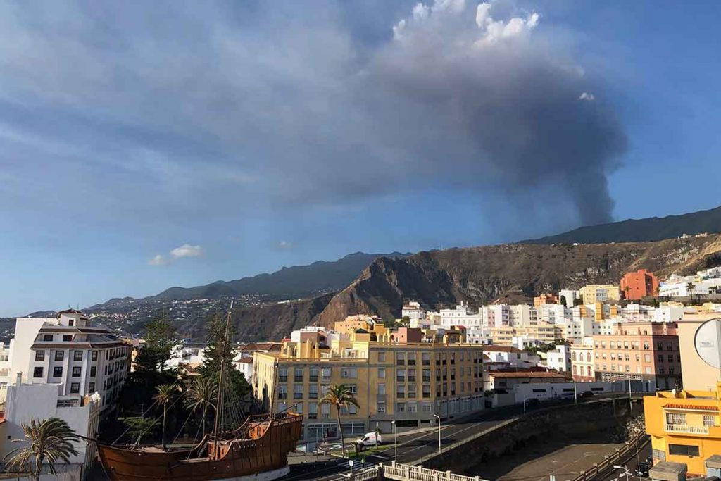 Vulkan Cumbre Vieja auf La Palma, Kanaren