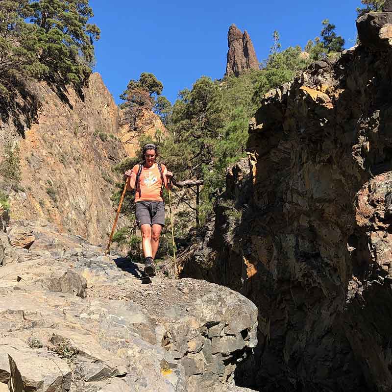 Caldera de Taburiente con Roque Idafe