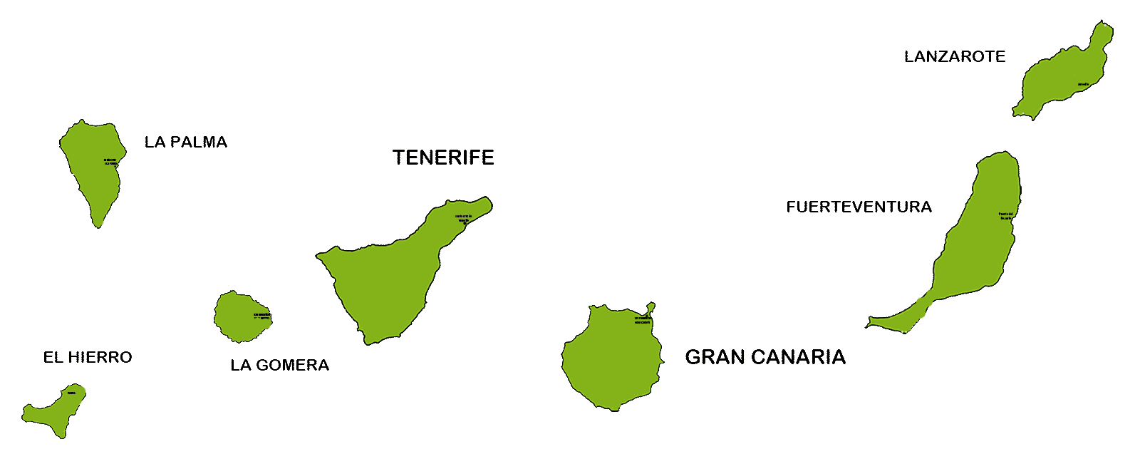 Destinos Canarias
