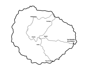 La Gomera  Camino de Guanche con 6 etapas - Natour